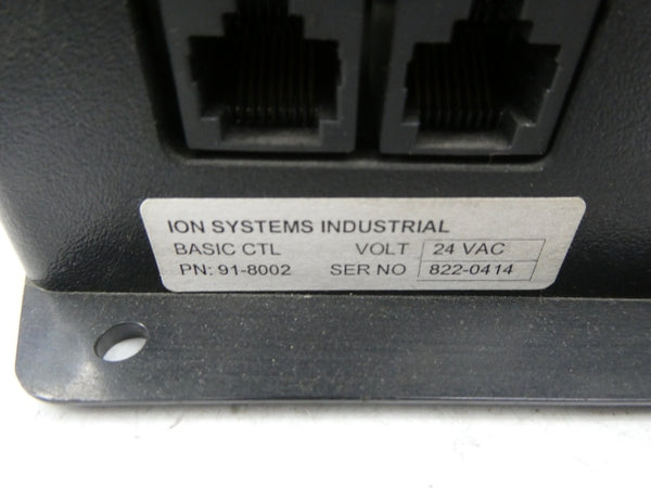 ION SYSTEMS INDUSTRIAL 91-8002 24VAC NSNP
