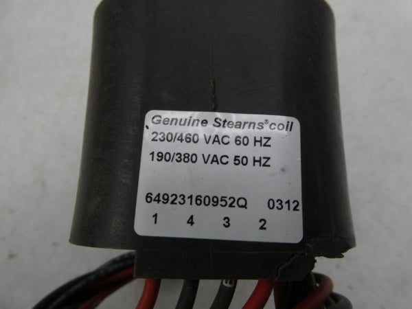 STEARNS 64923160952Q 190/380VAC 230/460VAC (AS PICTURED) NSNP