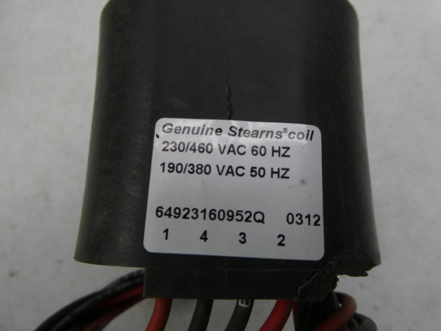 STEARNS 64923160952Q 190/380VAC 230/460VAC (AS PICTURED) NSNP