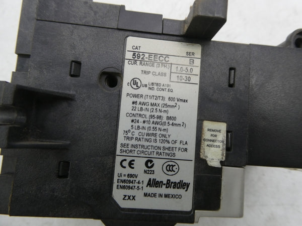 INDUSTRIAL SPARE PART 592-EECC SER. B 600V 1.0-5.0A UNMP