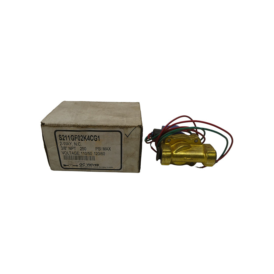 GC VALVES S211GF02K4CG1 110/120V 250PSI 3/8" NSMP