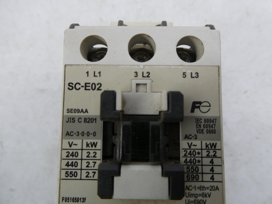 FUJI ELECTRIC SC-E02 SE09AA-H 100/110-120V NSMP
