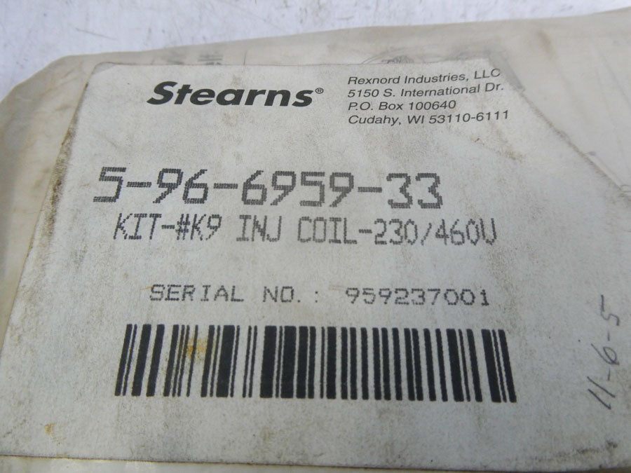 STEARNS 5-96-6959-33 230/460V NSMP