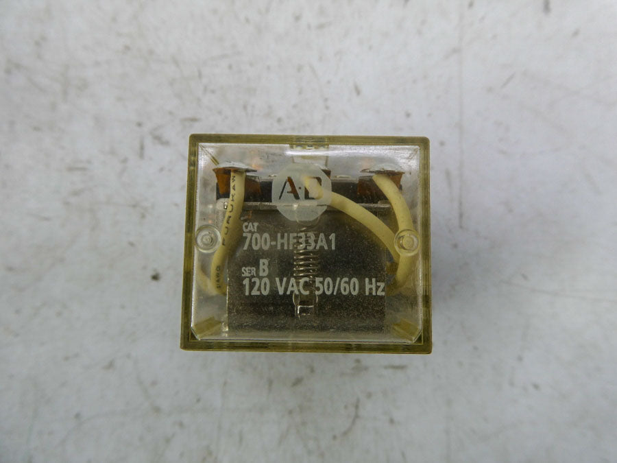 ALLEN BRADLEY 700-HF33A1 SER. B 120VAC 10A (GY/BL) NSMP