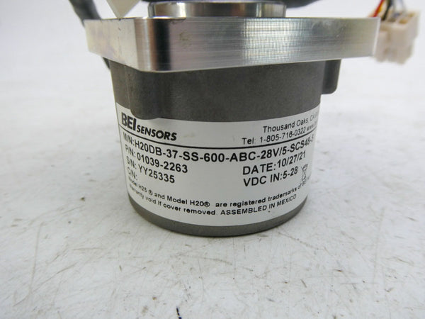 BEI SENSORS H20DB-37-SS-600-ABC-28V/5-SCS48-5 01039-2263 5-28VDC NSNP