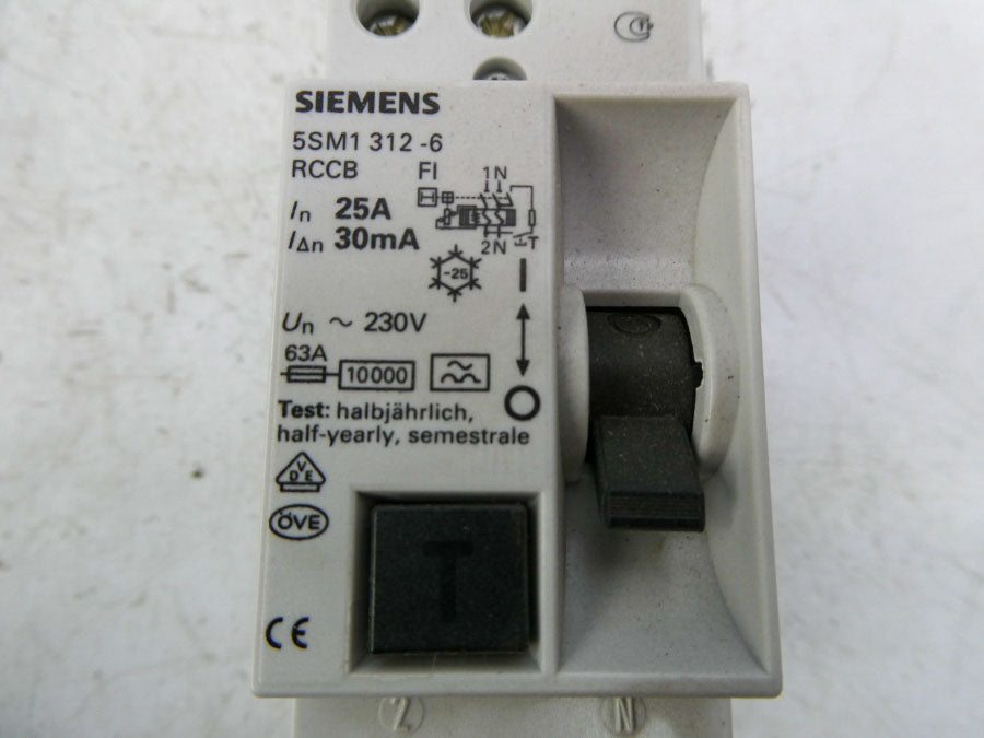 SIEMENS 5SM1312-6 230V 25A NSMP