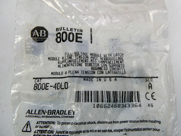 INDUSTRIAL SPARE PART 800E-4DL0 SER. A NSMP