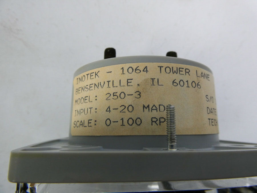 YOKOGAWA 250-3 0-100RPM NSMP