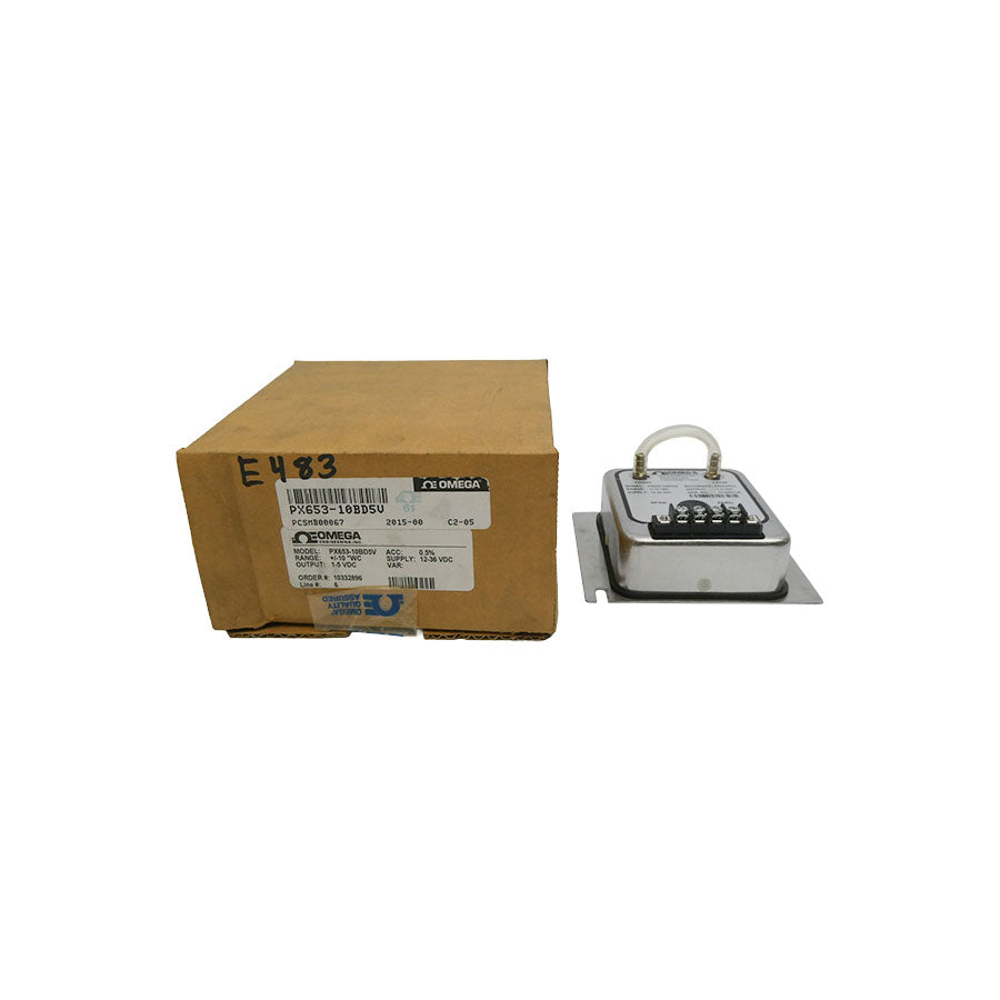 OMEGA PX653-10BD5V 12-36VDC +/-10"WC NSMP