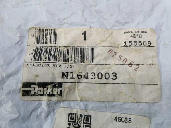 PARKER N1643003 3/8" NSMP