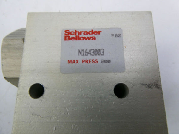 SCHRADER BELLOWS N1643003 200PSI NSMP