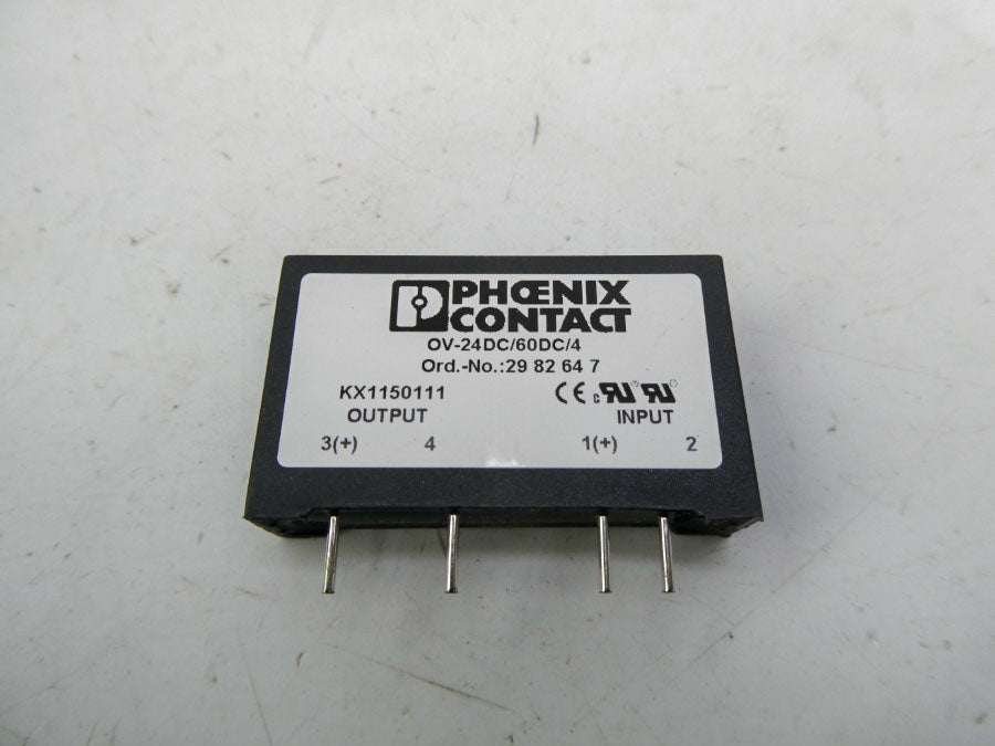 PHOENIX CONTACT OV-24DC60DC/4 2982647 (PKG OF 7) NSMP