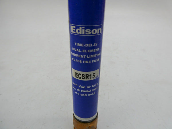 EDISON ECSR15 600VAC 15A NSNP