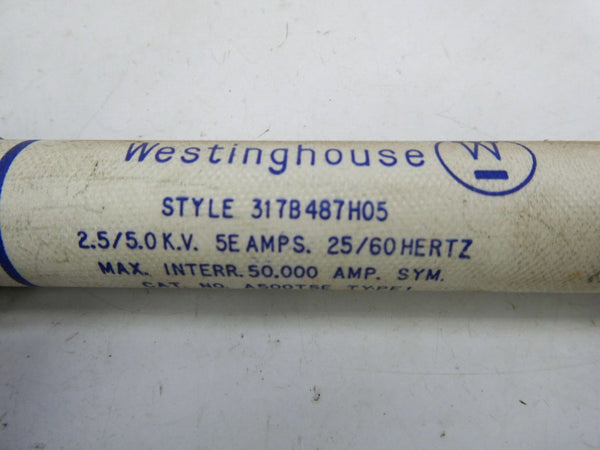 WESTINGHOUSE A500T5E-1 317B487H05 2.5/5.0KV 5EA NSNP