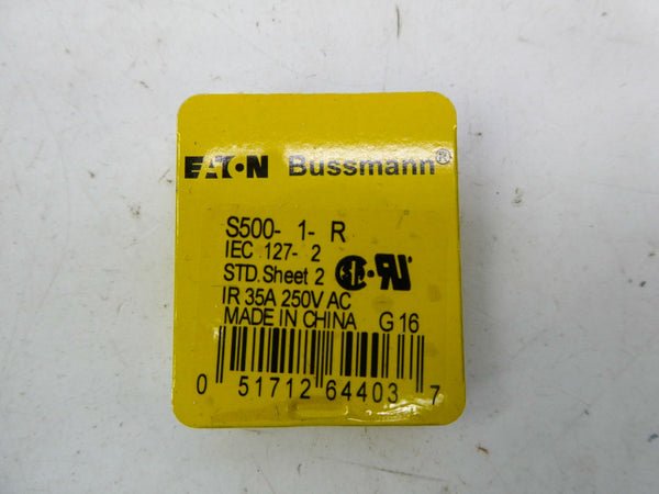 EATON S500-1-R 250VAC 1A (PKG OF 45) NSMP