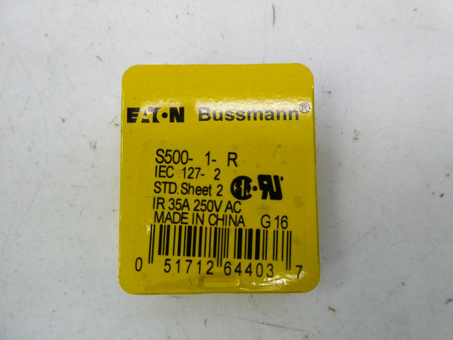 EATON S500-1-R 250VAC 1A (PKG OF 45) NSMP
