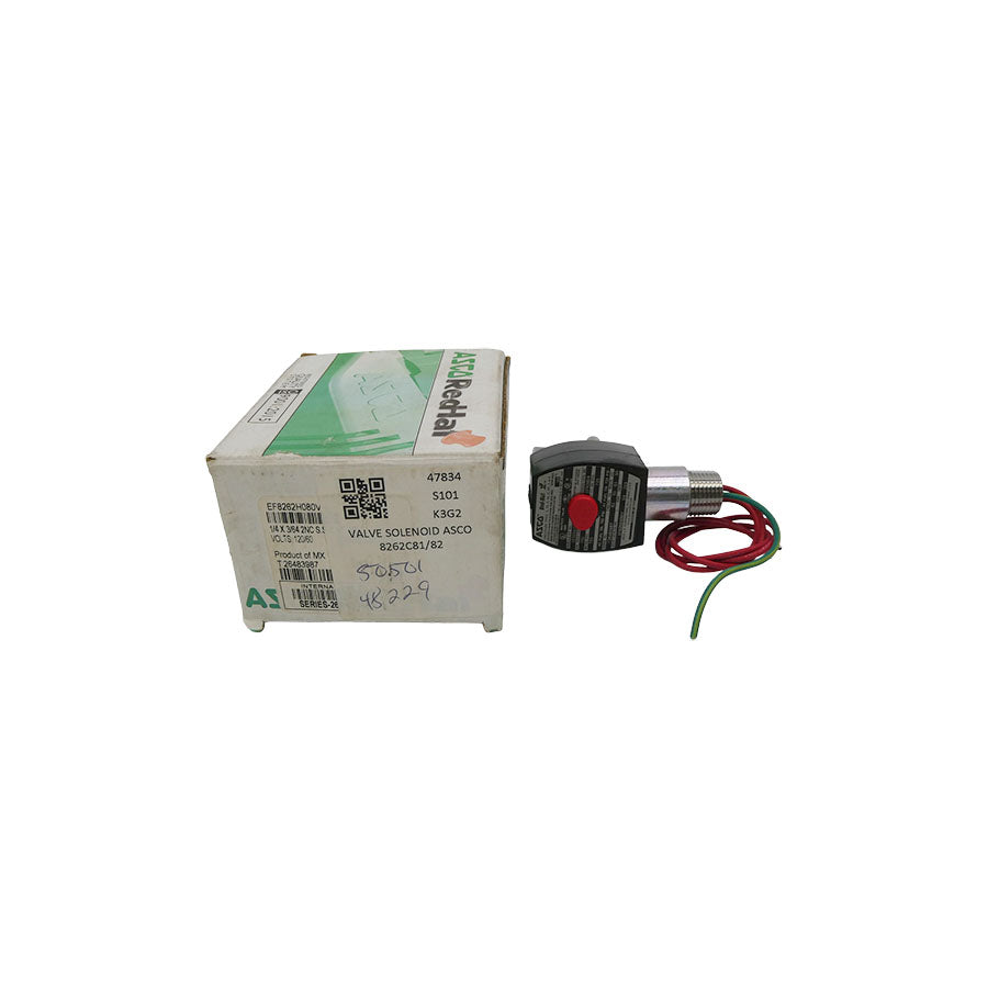 ASCO EF8262H080V 120V 750PSI 1/4" UNMP