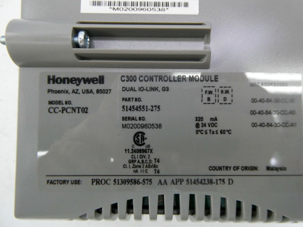 HONEYWELL 51454551-275 CC-PCNT02 24VDC NSNP