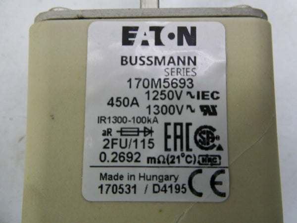 EATON 170M5693 1250V 450A NSNP
