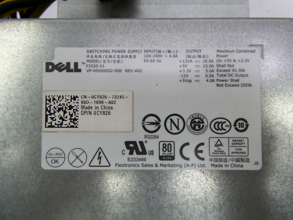 DELL F255E-01 100-240V 4.0A REV. A02 NSNP