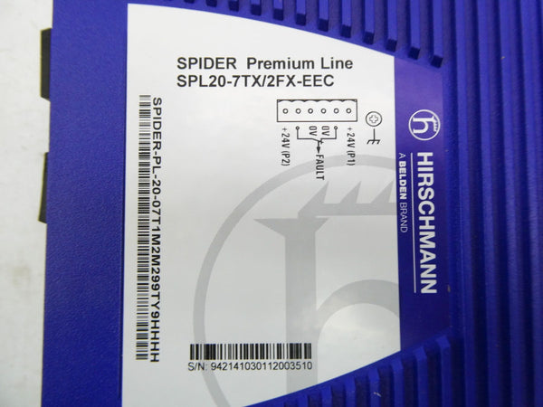 HIRSCHMANN SPL20-7TX/2FX-EEC 24V NSMP