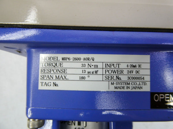 M-SYSTEM MRP6-2600-A0R/Q 24VDC NSNP