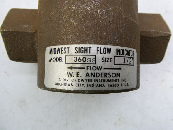 W.E. ANDERSON 360SS 1/2" NSNP