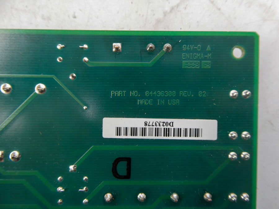 CIRCUIT BOARD 05436300 REV. 02 NSNP
