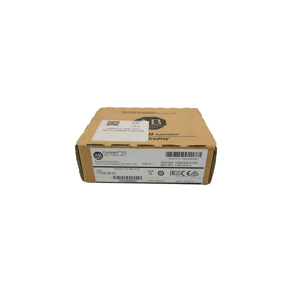 INDUSTRIAL SPARE PART 1769-IA16 SER. A F/W 3.1 DATE: 2018 NSFS
