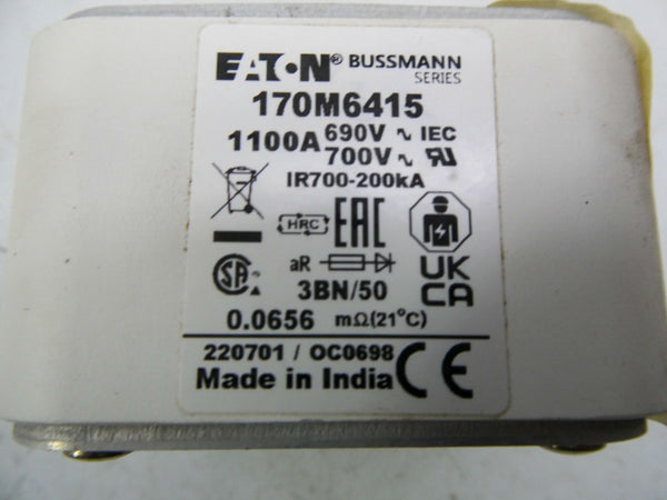 EATON 170M6415 700V 1100A NSNP