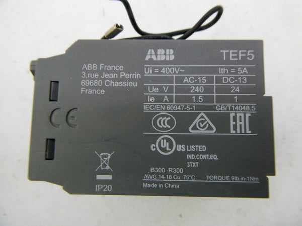 ABB TEF5-OFF 1SBN020314R1000 240VAC 1.5A NSMP