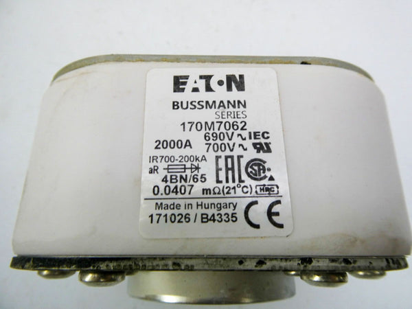 EATON 170M7062 700V 2000A (PKG OF 2) NSMP