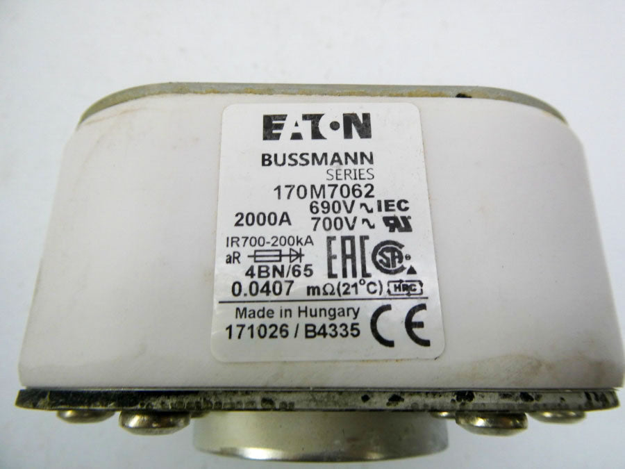 EATON 170M7062 700V 2000A (PKG OF 2) NSMP