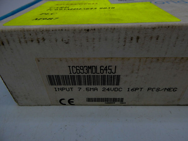 GENERAL ELECTRIC IC693MDL645J 24VDC NSFS