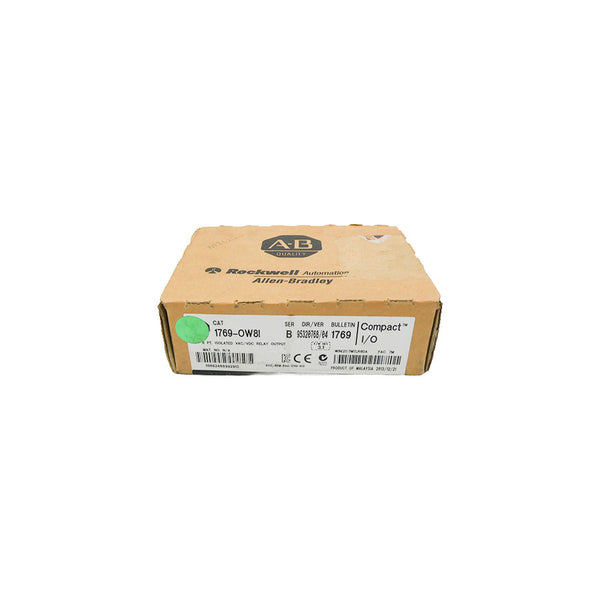 INDUSTRIAL SPARE PART 1769-OW8I SER. B F/W 3.1 DATE: 2013 NSFS