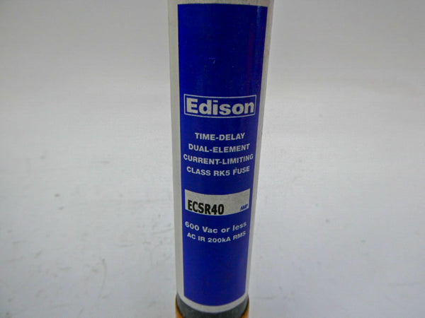 EDISON ECSR40 600VAC 40A (PKG OF 10) NSMP