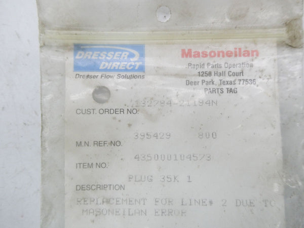 MASONEILAN 435000104573 NSMP