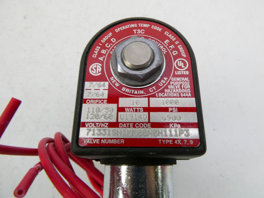 PARKER 71331SN1MM00N0H111P3 110/120V 1000PSI NSMP