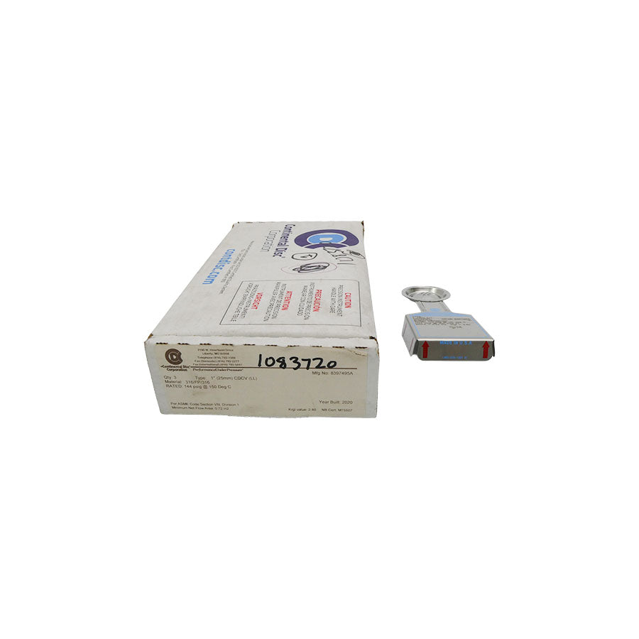 CONTINENTAL DISC 8397495A CDCV 144PSI 1" (PKG OF 3) NSMP