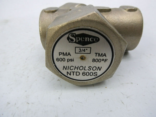 SPENCE NTD600S 600PSI 3/4" NSMP