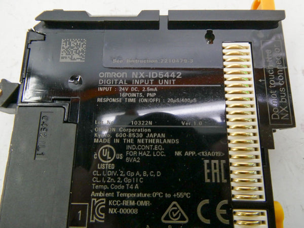 OMRON NX-ID544-2 24VDC NSNP