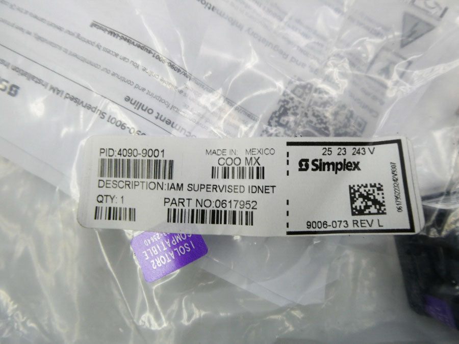 SIMPLEX 0617952 4090-9001 NSMP