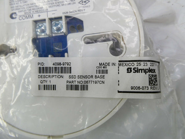 SIMPLEX 0677197CN 4098-9792 NSMP