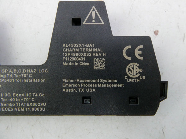 FISHER-ROSEMOUNT KL4502X1-BA1 12P4990X032 REV. H NSNP