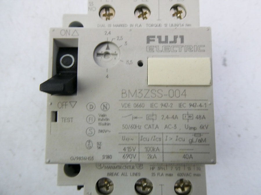 FUJI ELECTRIC BM3ZSS-004 2.4-4A NSNP