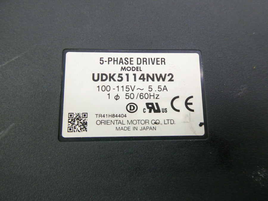 ORIENTAL MOTOR UDK5114NW4 100-115V 5.5A NSNP