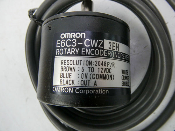 OMRON E6C3-CWZ3EH 5-12VDC 2048P/R NSNP