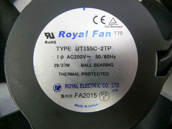 ROYAL ELECTRIC UT155C-2TP 200VAC NSNP