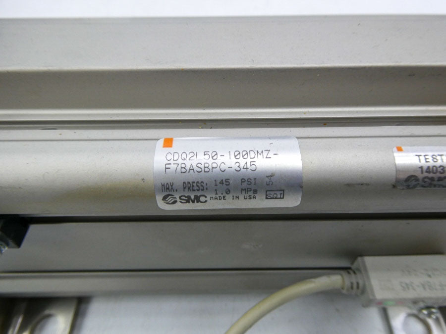 SMC CDQ2L50-100DMZ-F7BASBPC-345 145PSI NSNP