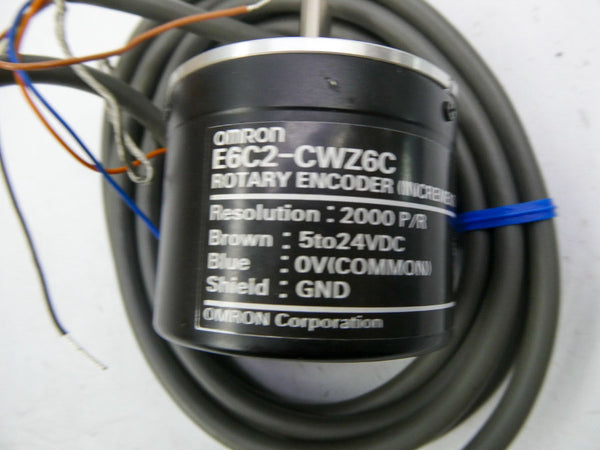 OMRON E6C2-CWZ6C 5-24VDC 2000P/R NSNP